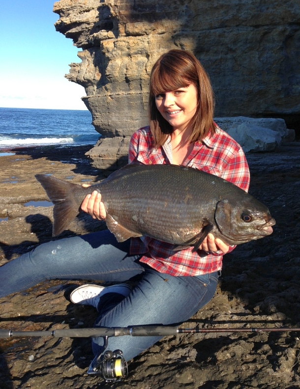 Ali snares mega drummer! Fishing World Australia